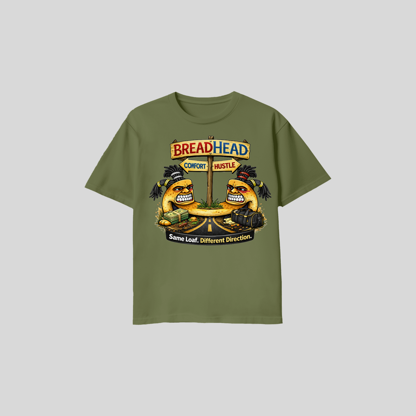 Same Bread Different Direction T-Shirt | Street Cred