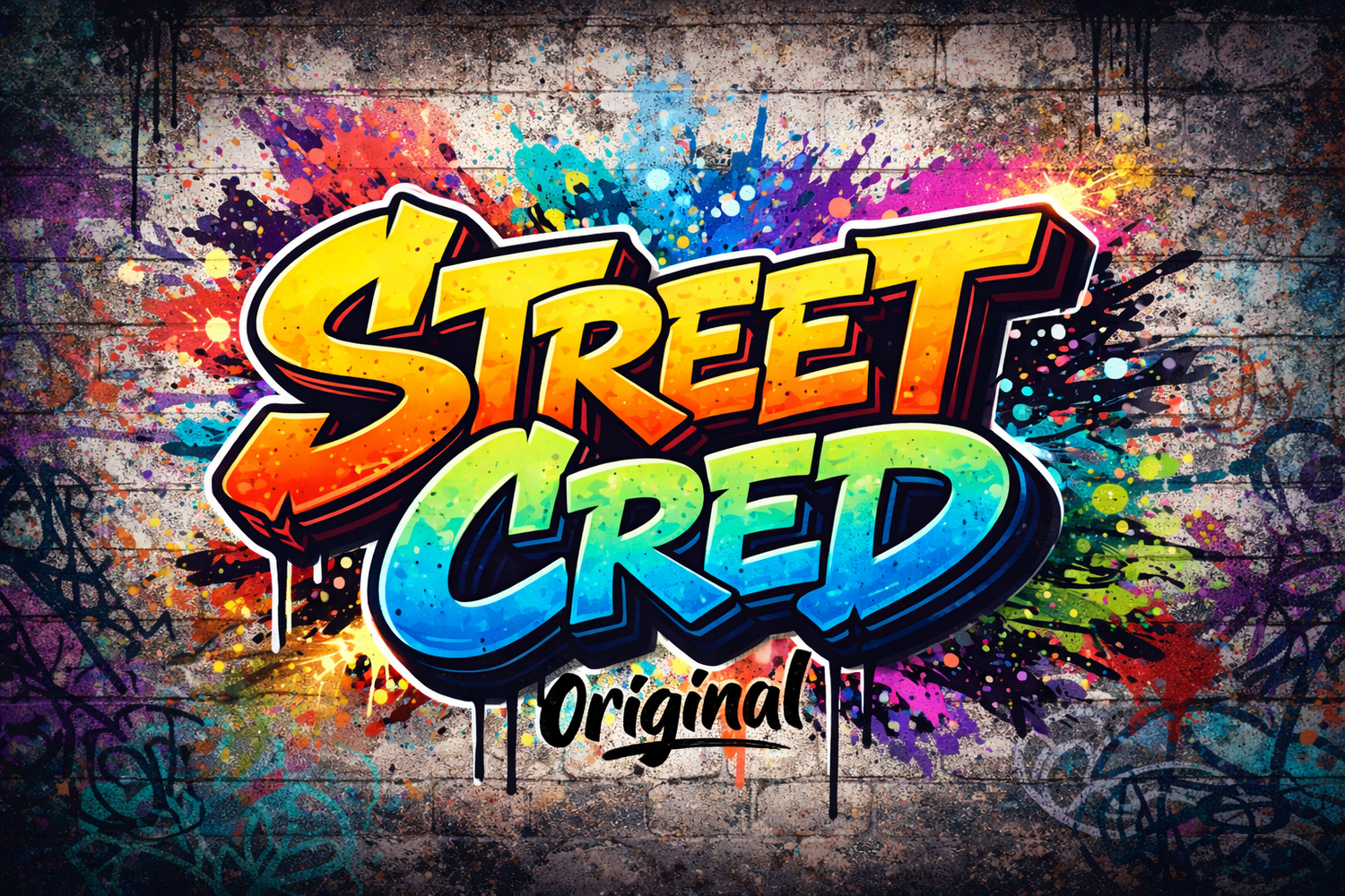 Street Cred Original Collection | Streetwear Graphic Tees