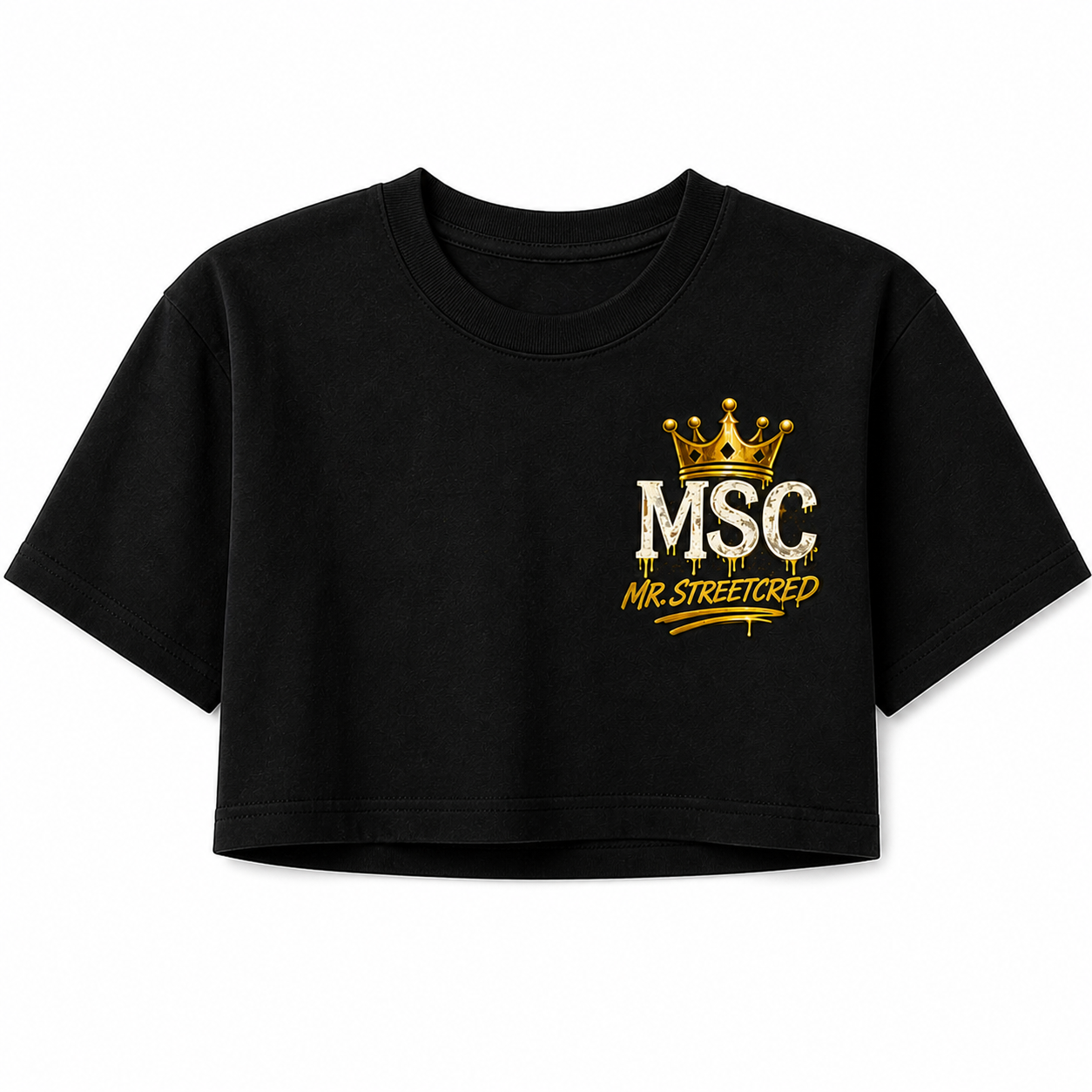 Bread Head Move With Respect Crop Tee | Women’s Street Cred Graphic Crop Top