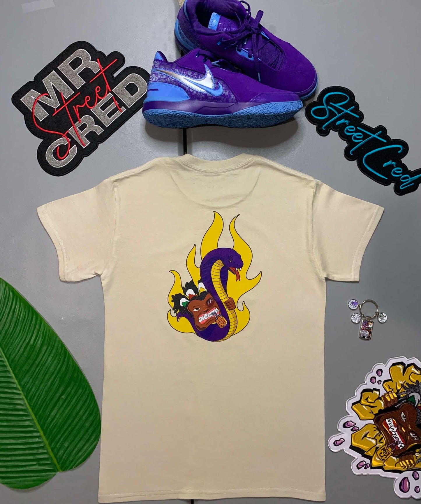 BreadHead and Slimey The Snake T-Shirt