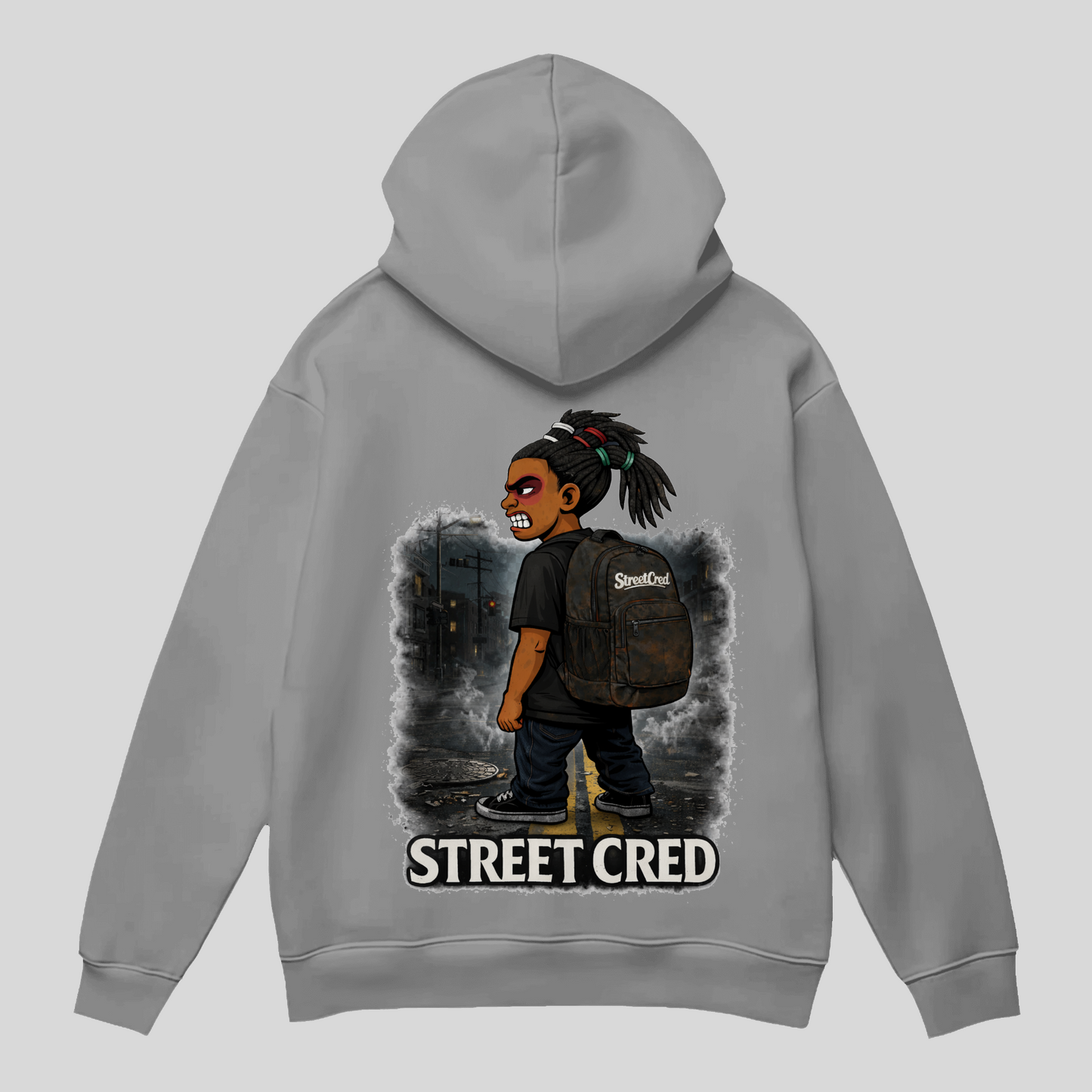 Alley Scene Hoodie | Street Cred Streetwear