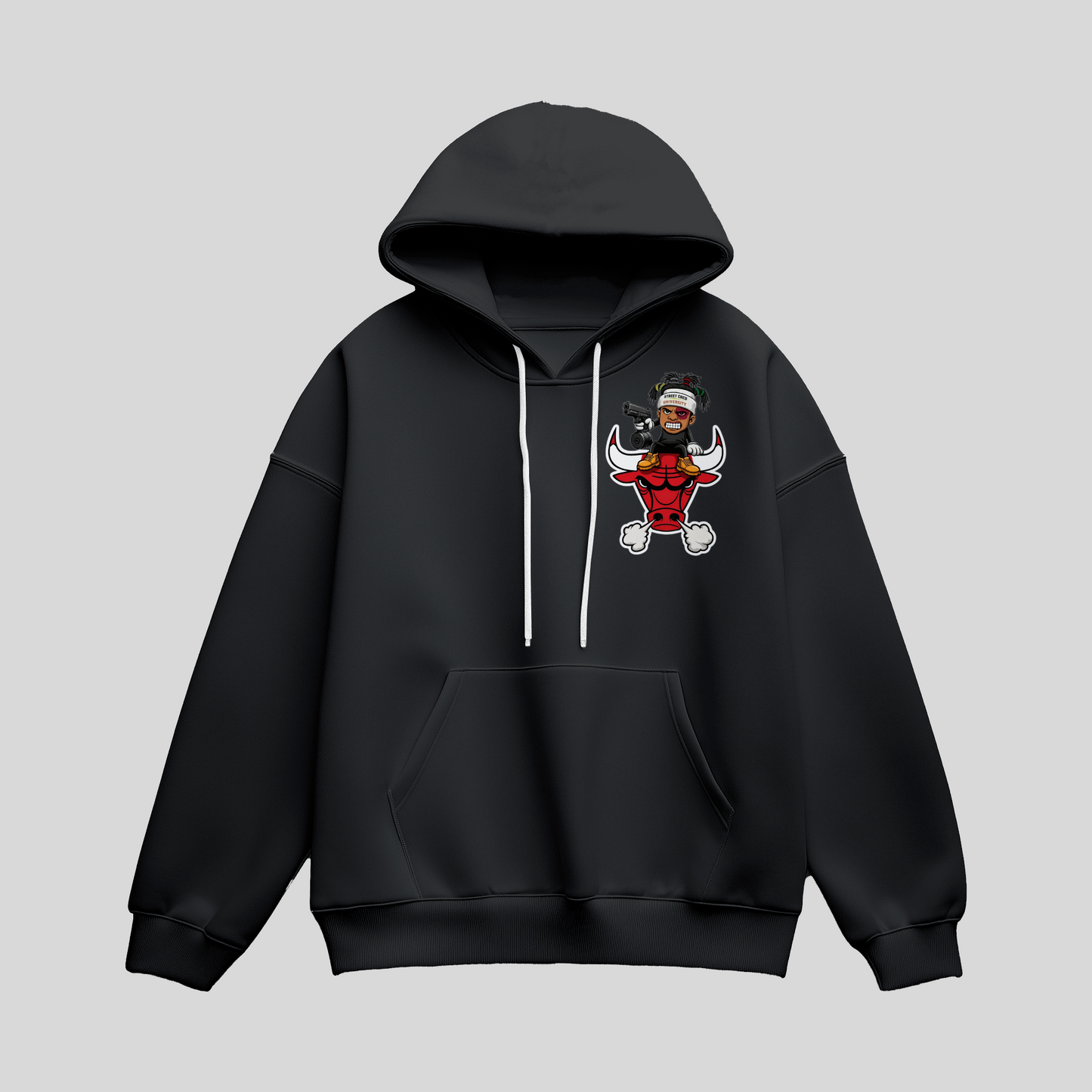 SC Bull “No Cap” Hoodie | Street Cred