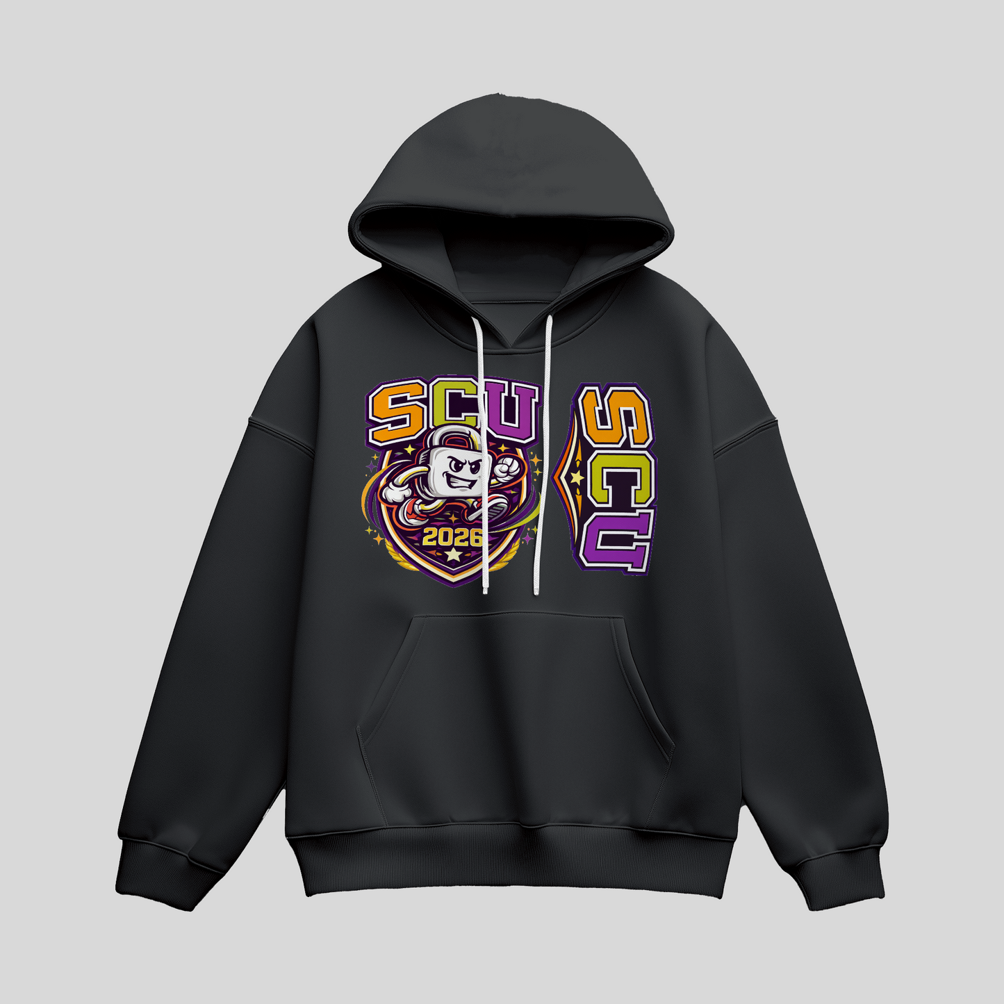SC Univ. 2 Logo Hoodie | Street Cred University Streetwear