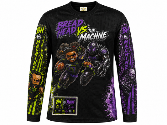 Mr. Street Cred® Bread Head vs. The Machine #23 Premium Mesh Jersey – Limited Edition