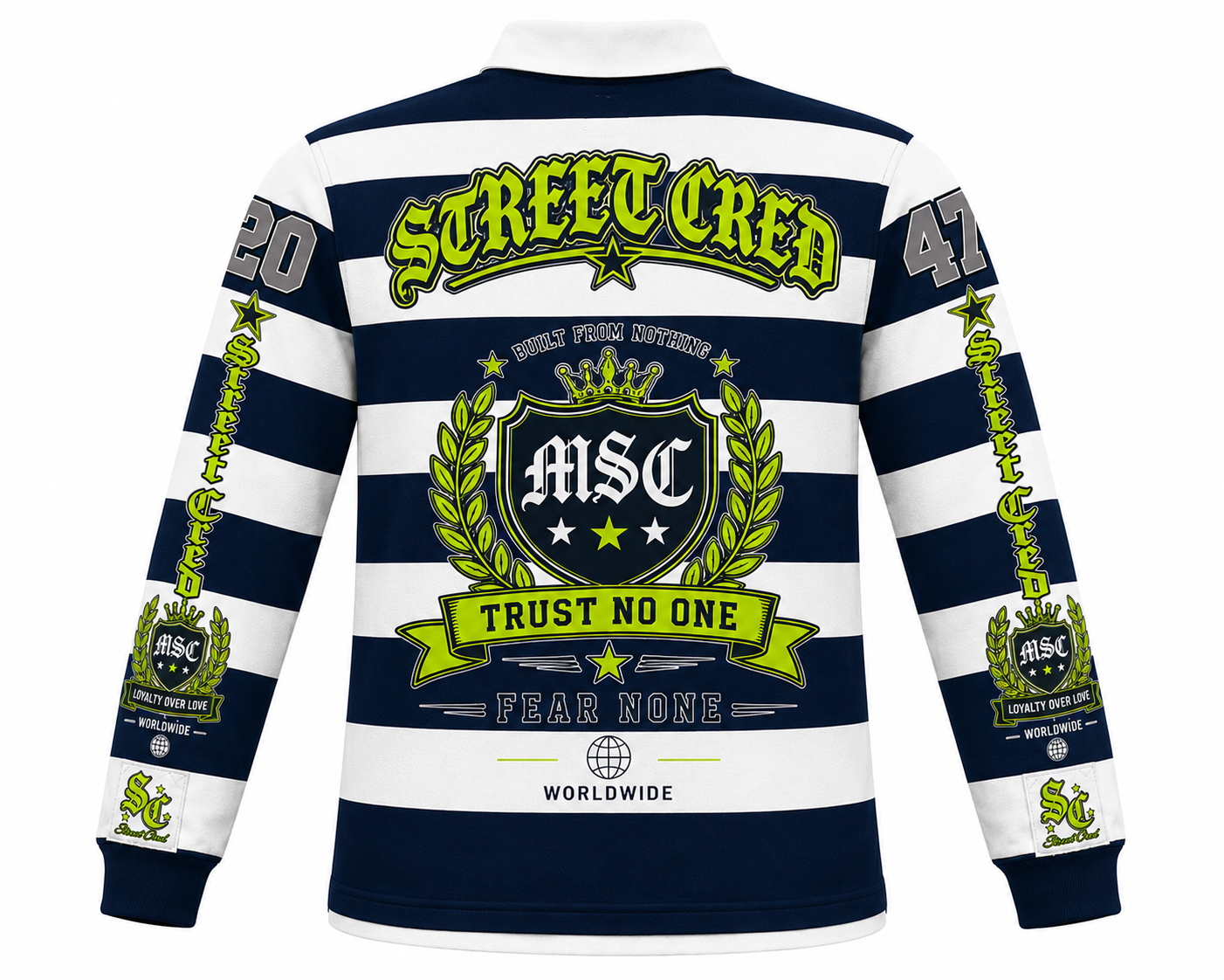 Mr. Street Cred® Heavy Weight Rugby Shirt – Limited Edition