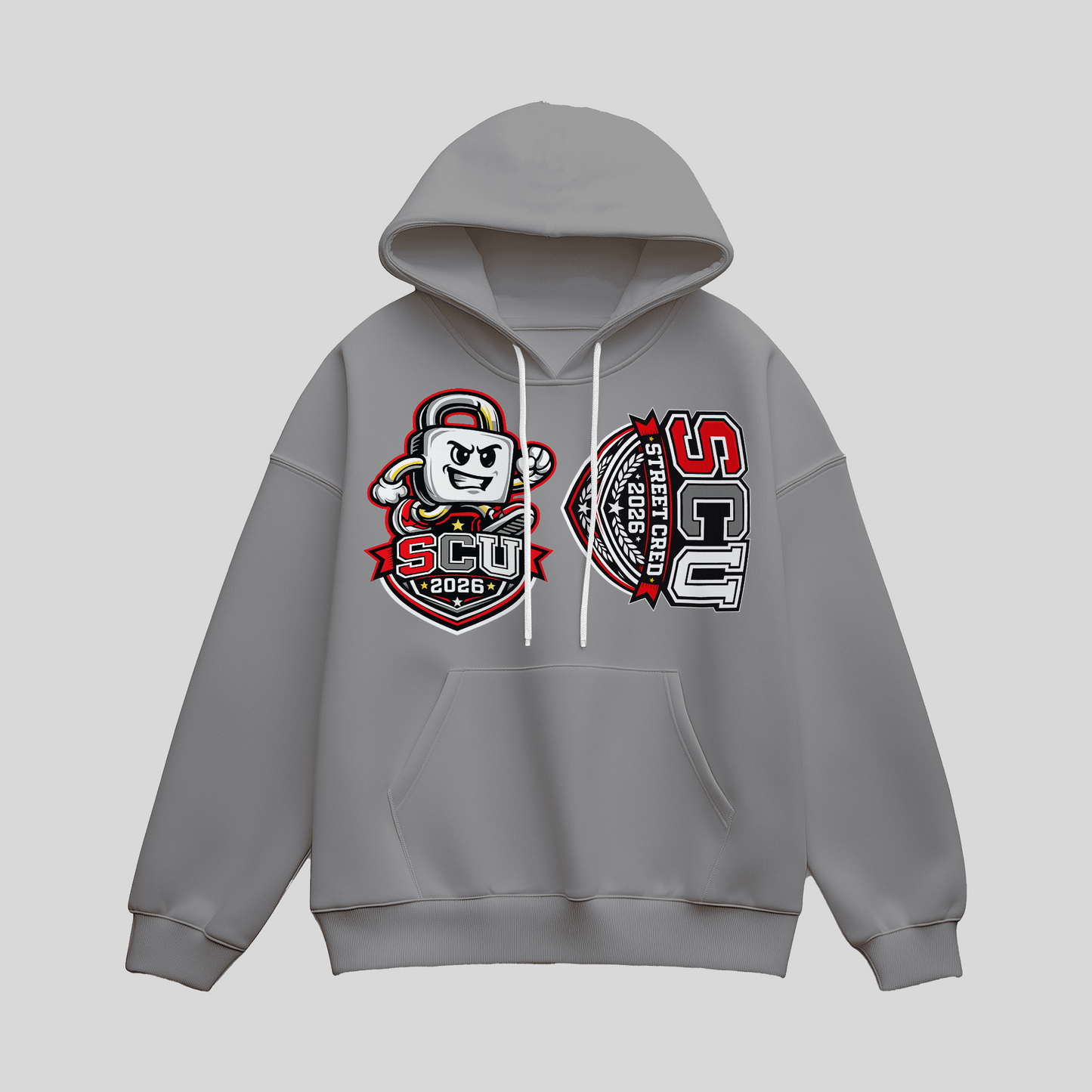 SC Univ. 2 Logo Hoodie | Street Cred University Streetwear