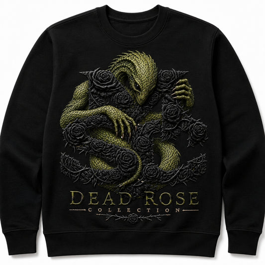 Embroidered Lightweight Classic Unisex Sweatshirt