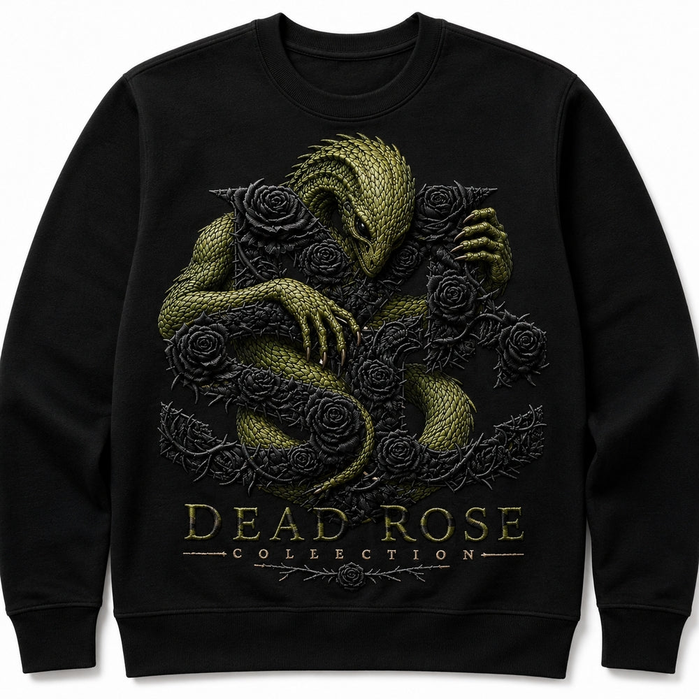 Embroidered Lightweight Classic Unisex Sweatshirt