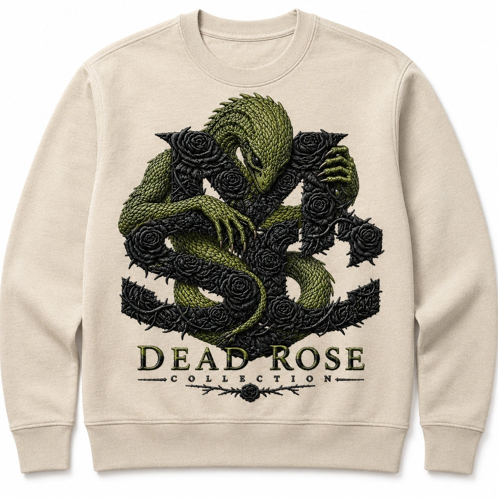 Embroidered Lightweight Classic Unisex Sweatshirt