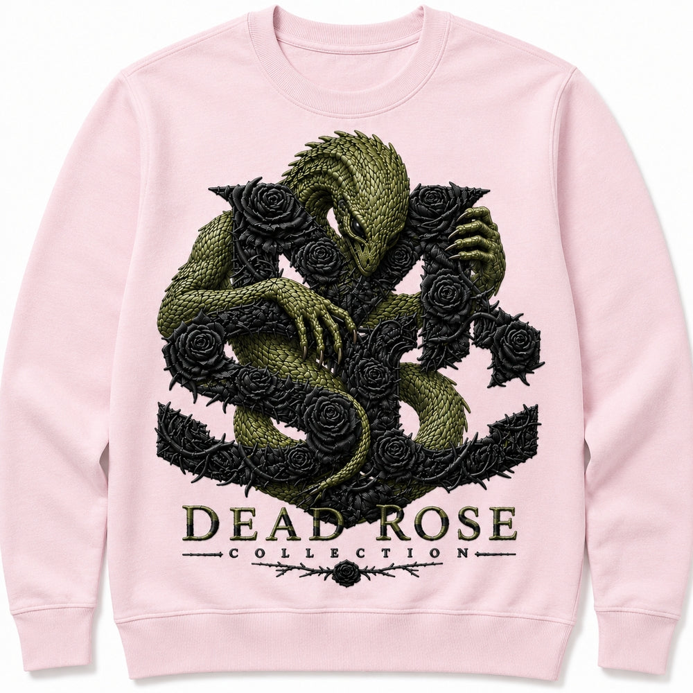 Embroidered Lightweight Classic Unisex Sweatshirt