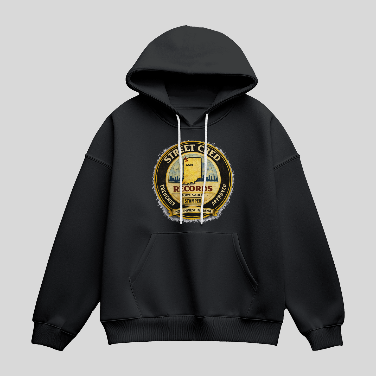 Street Cred Records Hoodie | Street Cred Streetwear