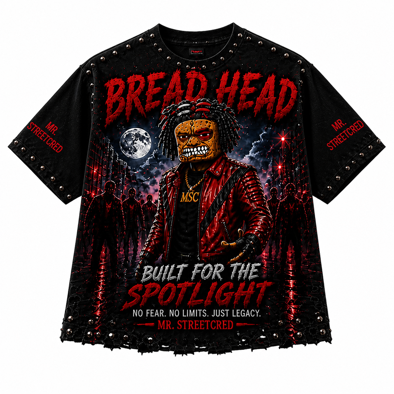 Bread Head Built For The Spotlight T-Shirt | Street Cred Graphic Tee