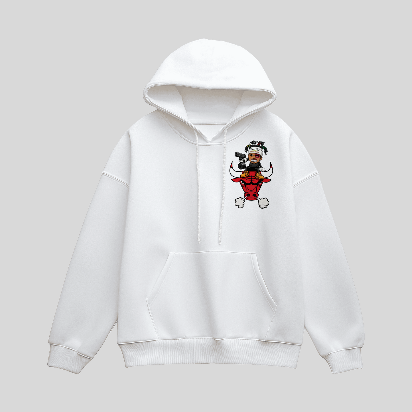 SC Bull “No Cap” Hoodie | Street Cred