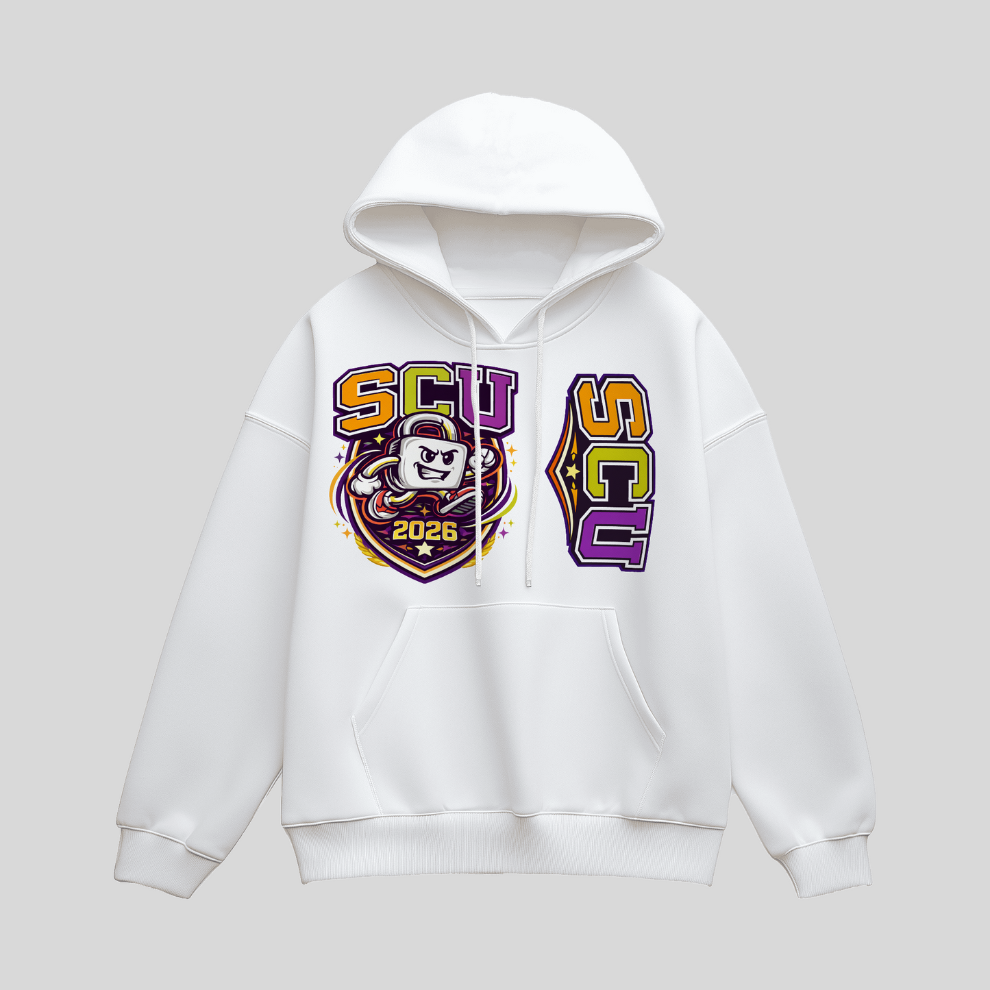 SC Univ. 2 Logo Hoodie | Street Cred University Streetwear