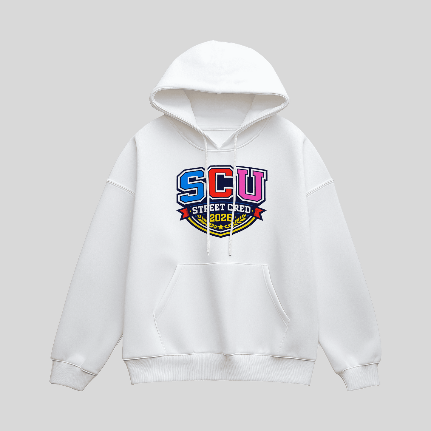 SC Univ. 2 Logo Hoodie | Street Cred University Streetwear