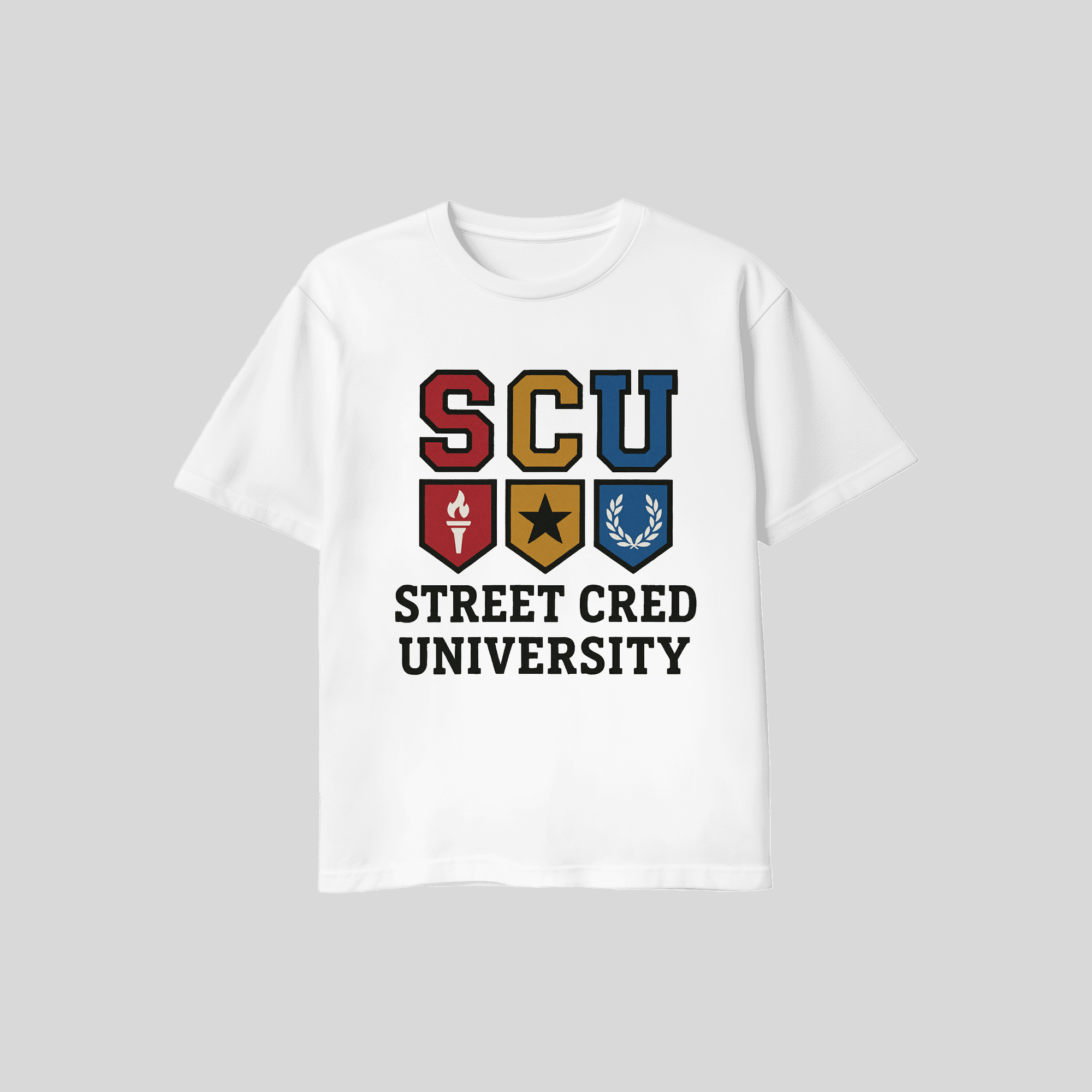 Street Cred University (SCU) T-Shirt | Street Cred – Mr StreetCred